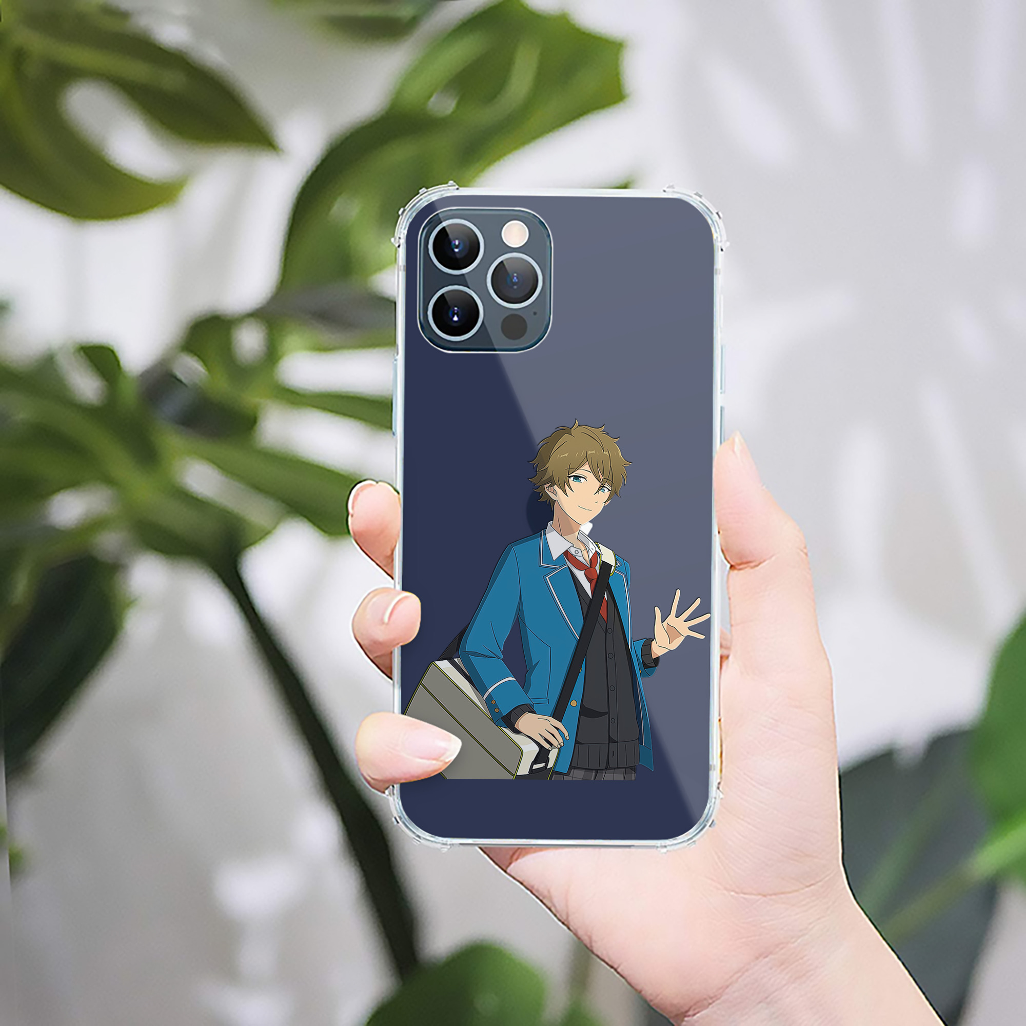 （画像用） あんさんぶるスターズ! Ensemble Stars 【iPhone 12シリーズ対応】透明スマホケース（クリアソフトケース）